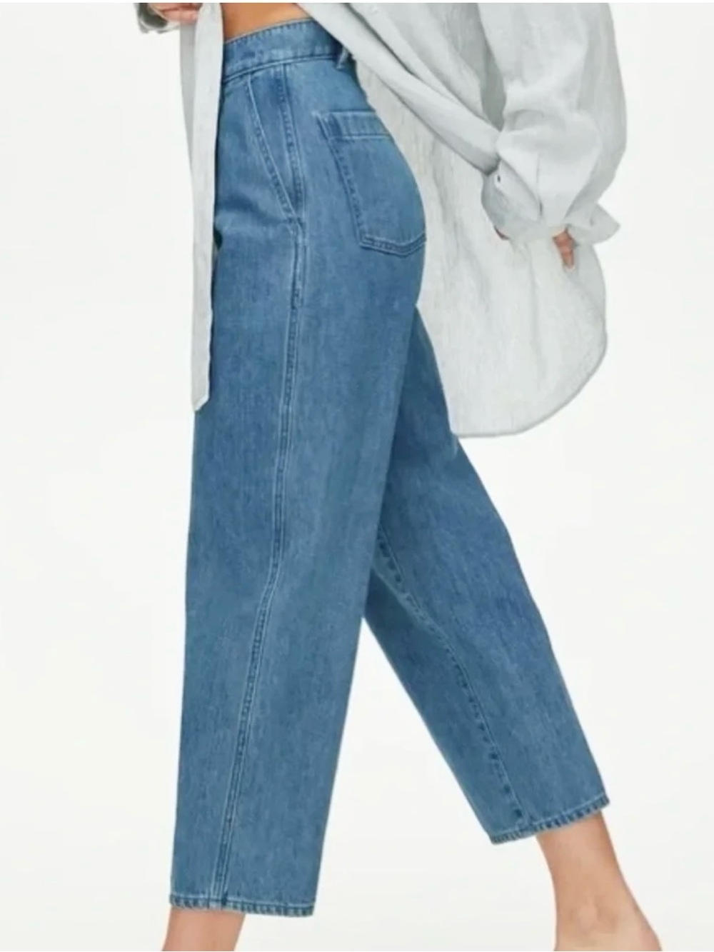 Wilfred Free Detour High Waisted Jeans Size 8 - Picture 4 of 15